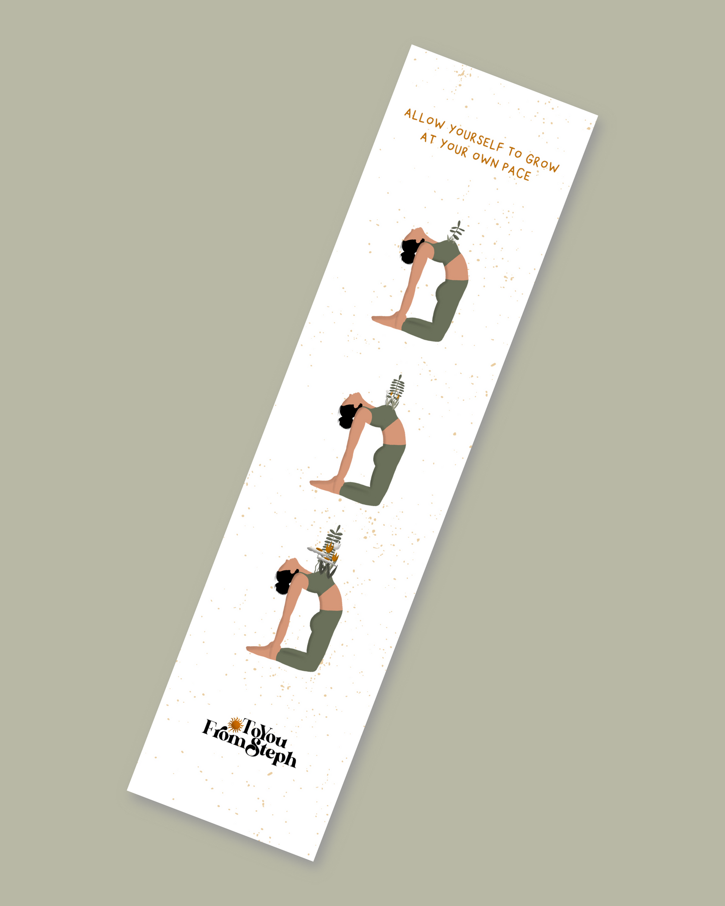 Grow at Your Own Pace - Thick Bookmarks