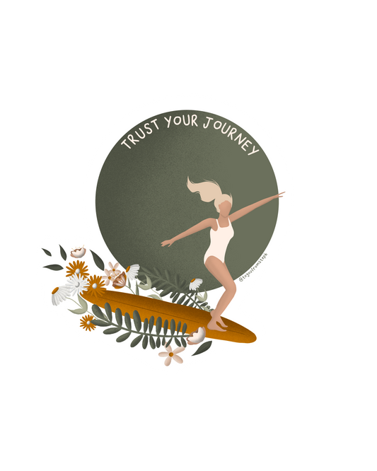 Trust Your Journey - Sticker