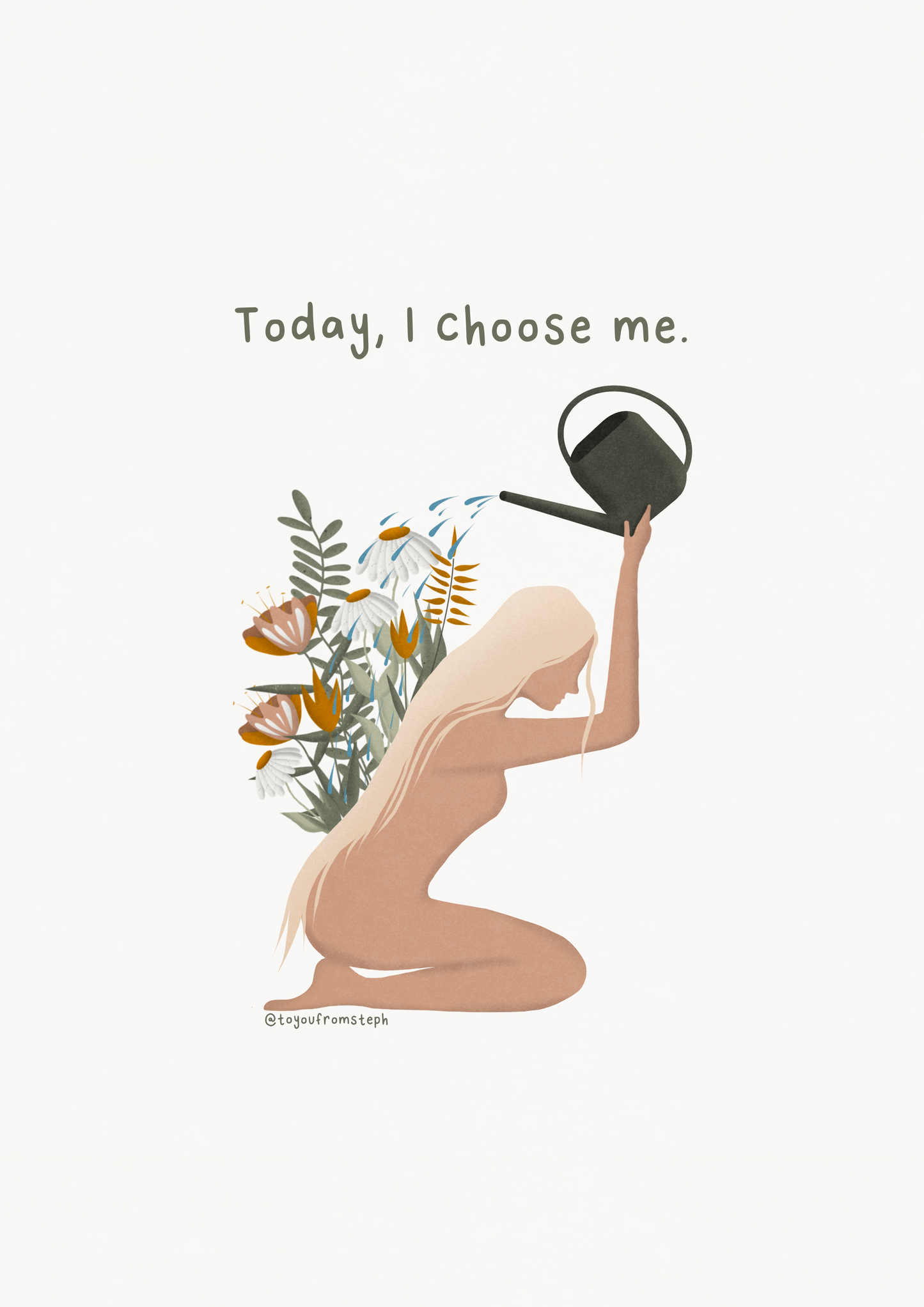 I Choose Me - Art Print