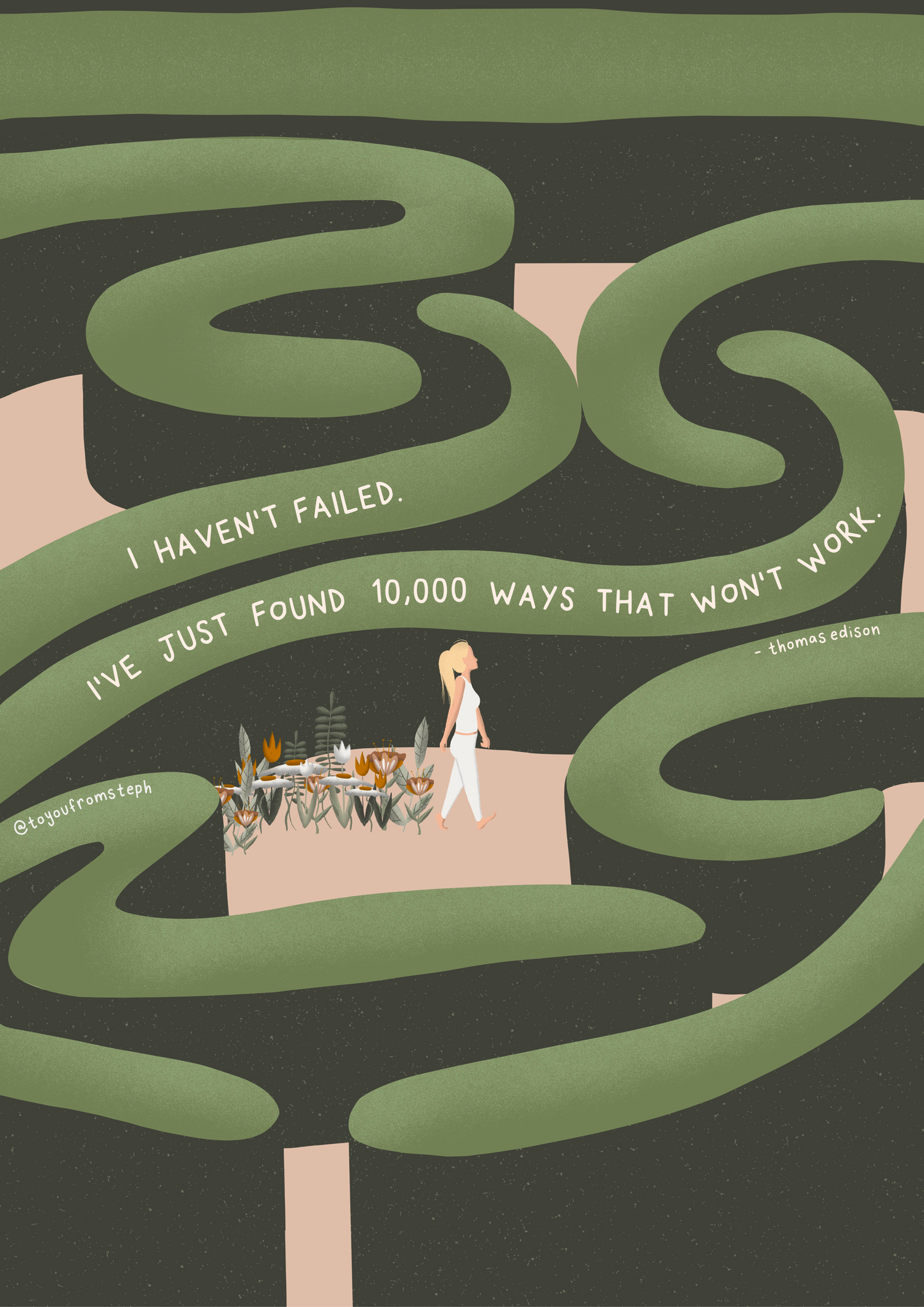 I Haven't Failed - Print (A4)