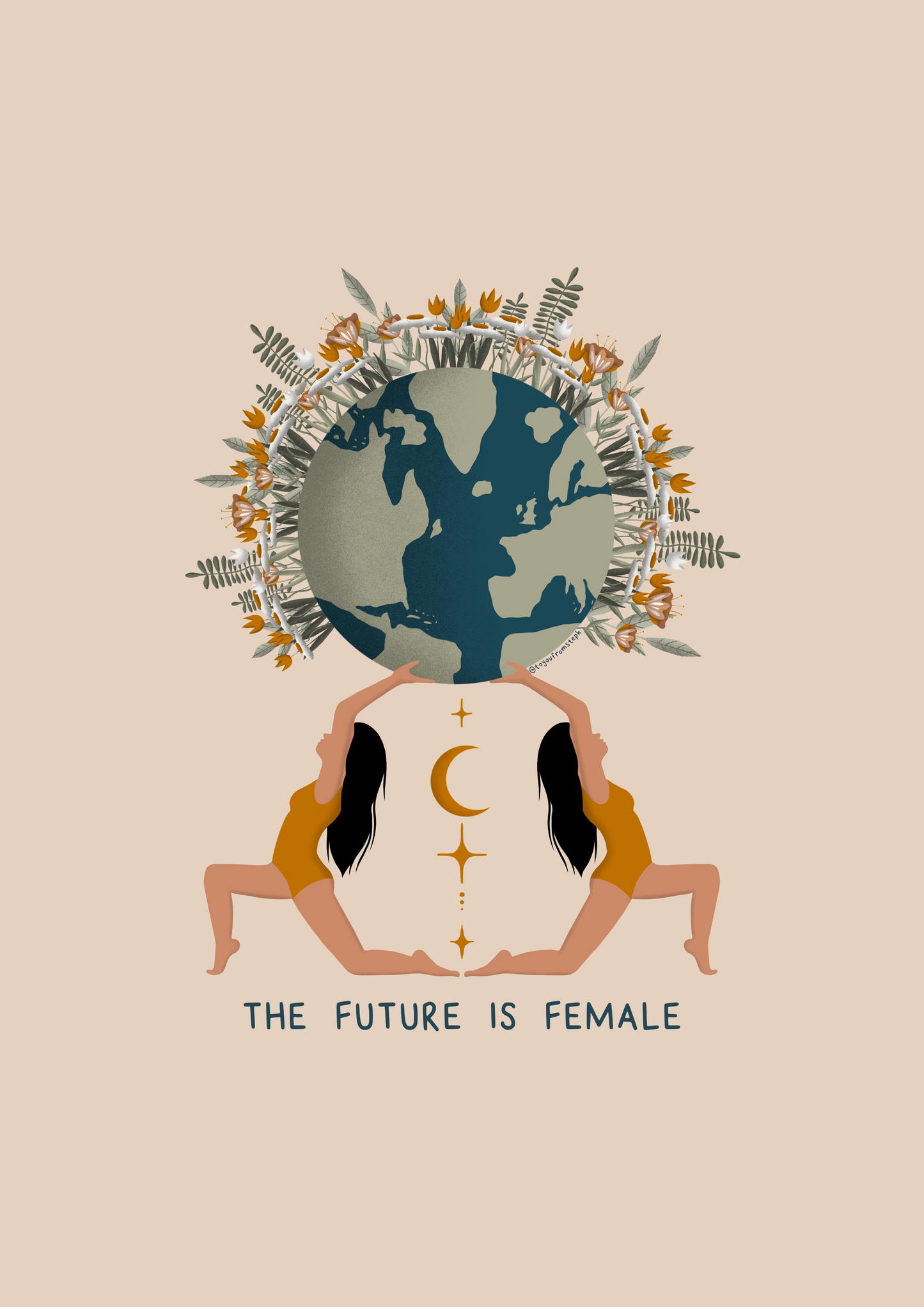 The Future is Female - Art Print