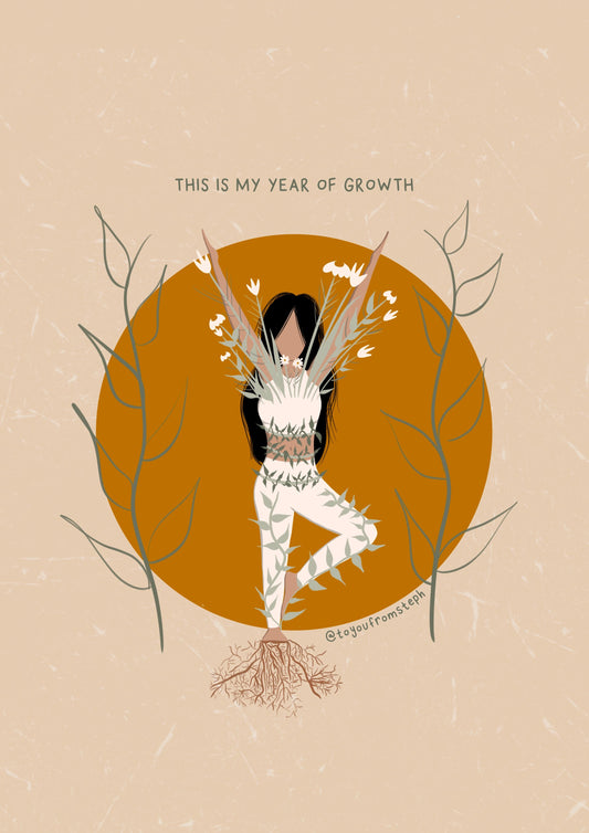 Year of Growth - Print (A4)